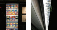LED allumant la verticale réfrigérée de vitrines de supermarché d'interprétation