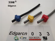 Edgarcn Overmolding Câble OEM de matériel de PVC de décharge de traction avec la couleur multi