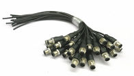 Longueur de câble 100 / 200mm de câble de capteur de l&amp;#39;assemblage circulaire M12 de câble de connecteur circulaire