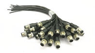 Longueur de câble 100 / 200mm de câble de capteur de l&amp;#39;assemblage circulaire M12 de câble de connecteur circulaire