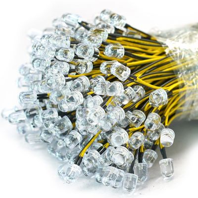 Câblage électrique OVLLB8C7 OVLLG8C7 LED standard d'Optek/TTT par le trou pour les appareils ménagers