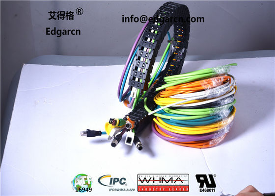 Pur / Tpu Canopen Câble M12 Un Mâle Codant À La Longueur Féminine 1500mm Avec Shiled