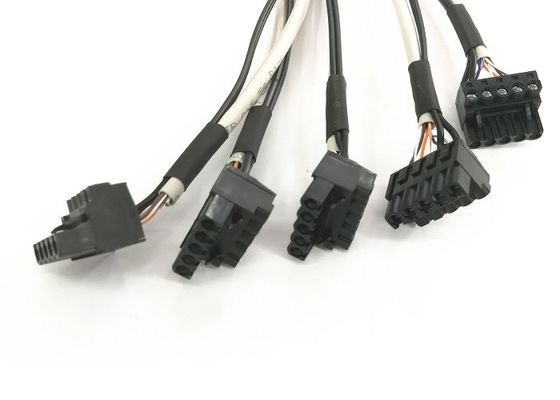 Couleur noire industrielle des véhicules à moteur de harnais fait sur commande à haute tension du fil 300v