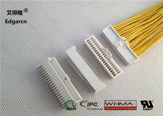 40 connecteurs de fil de Molex de 40 broches en nylon 66 Ul94v-0 avec le courant nominal 3.0a à courant alternatif
