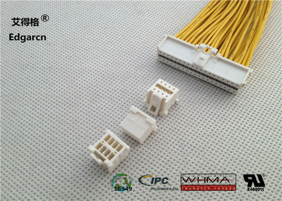 Fil de goupille de l&#39;Assemblée 2m 8 de harnais de fil de Molex pour colorier adapté aux besoins du client par connecteur