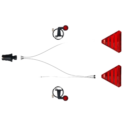 Couverture de connecteur EDGAR-151 PRS pour feux de camion SURE