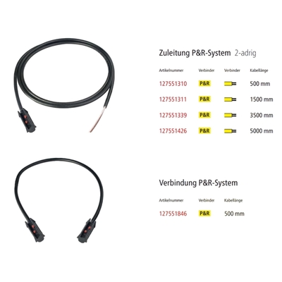 Rassemblement de câble de connexion Herth + Bus Overmold pour camion de police