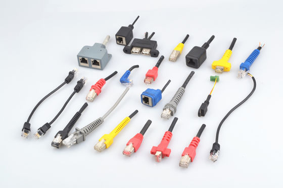 Câble de transfert de données à 2 oreilles, usb 2,0 un moulage par injection plastique femelle