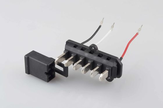 Injection en plastique de 203 - de 301mm partie la prise d&amp;#39;injection de batterie à 3 con micro de Molex