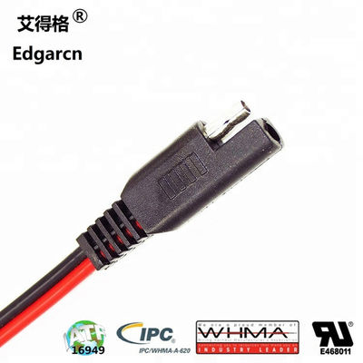 12V SAE Quick Release Charging Adapter with 4mm Pitch for Heavy Vehicle 24V Electronic Wiring Harness