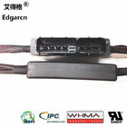 Faisceau de câblage noir de Bosch, approbation Iso9001 de harnais de câble de moteur d&amp;#39;écus