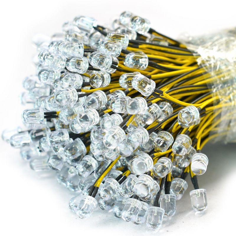 Câblage électrique OVLLB8C7 OVLLG8C7 LED standard d'Optek/TTT par le trou pour les appareils ménagers