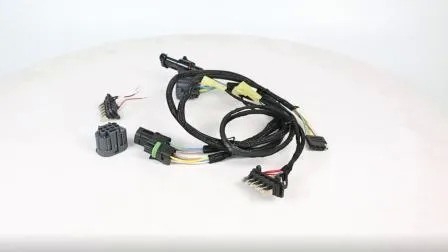 IATF16949 Certified Engine Wiring Harness with PA66 Material for 12V/24V Automotive Applications